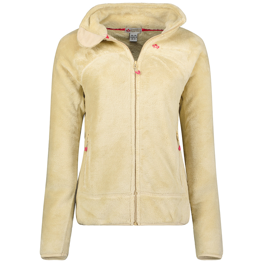 Geographical Norway Udilas Lady - Polaire Fine Femme Chaude Fermeture Zip - Veste Automne Hiver Printemps Chaud Femmes