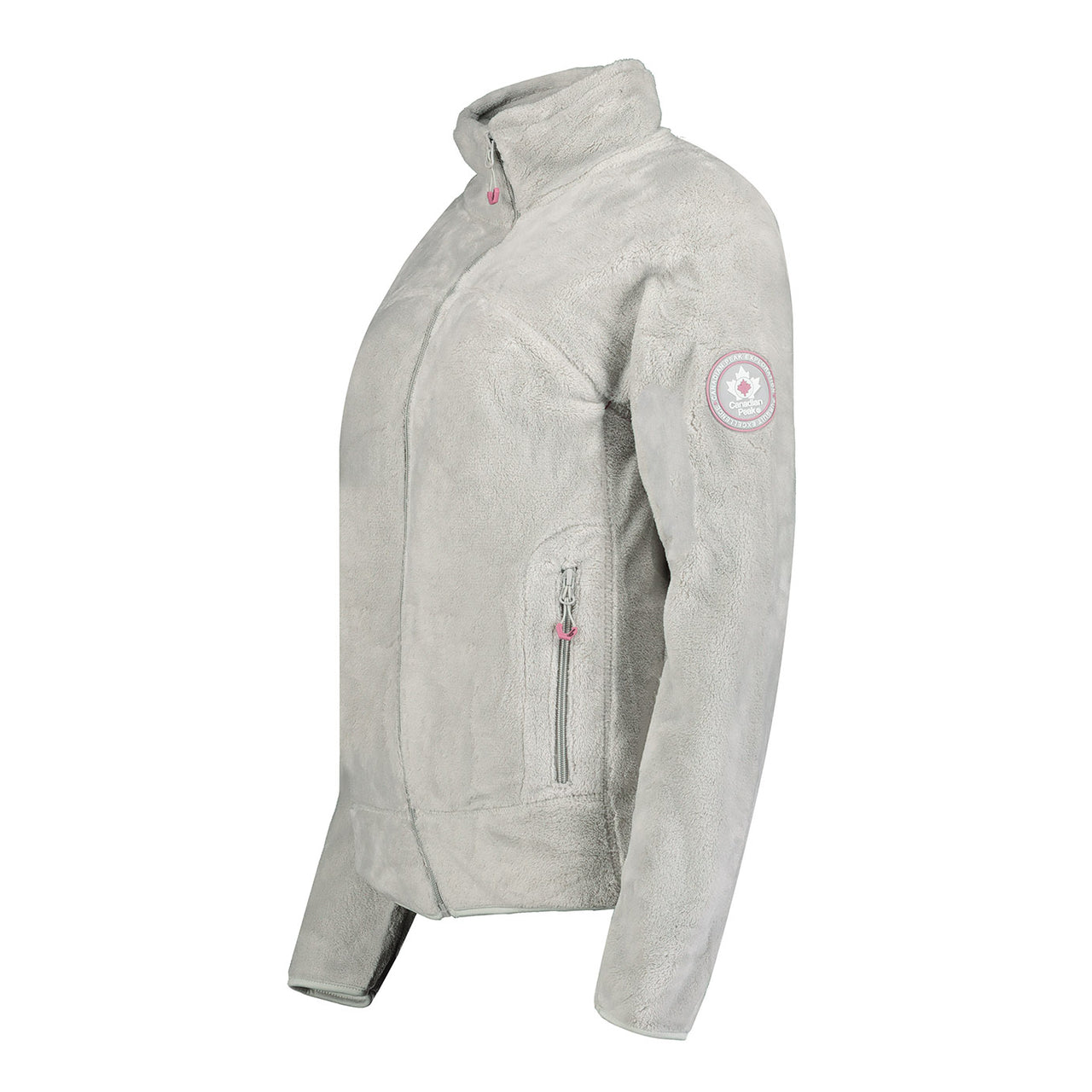 Geographical Norway Udilas Lady - Polaire Fine Femme Chaude Fermeture Zip - Veste Automne Hiver Printemps Chaud Femmes