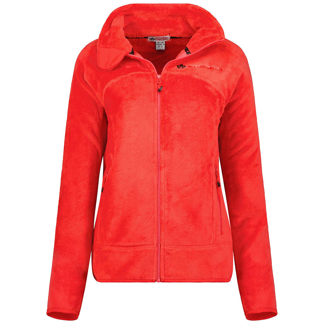 Geographical Norway Udilas Lady - Polaire Fine Femme Chaude Fermeture Zip - Veste Automne Hiver Printemps Chaud Femmes