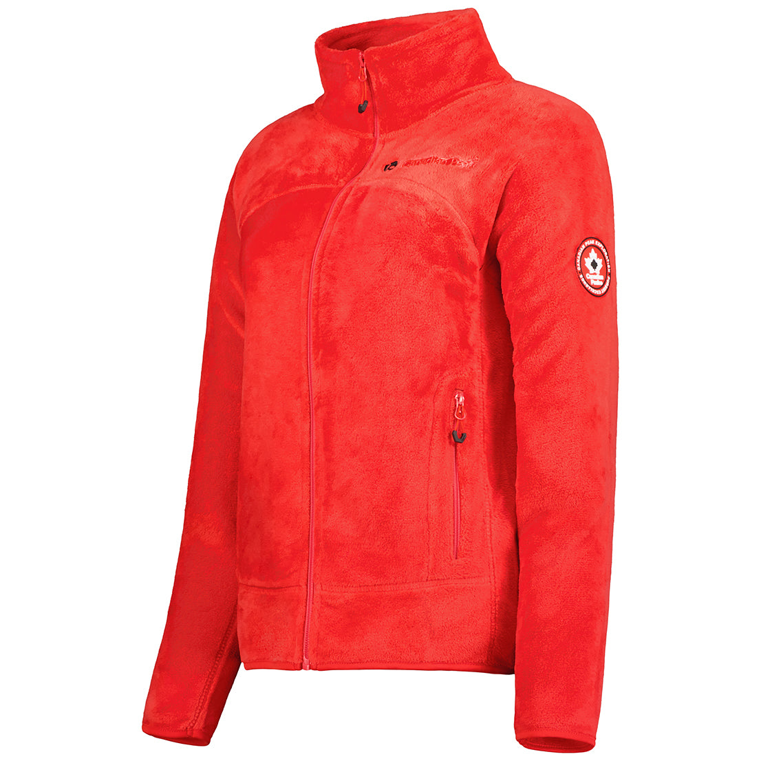 Geographical Norway Udilas Lady - Polaire Fine Femme Chaude Fermeture Zip - Veste Automne Hiver Printemps Chaud Femmes