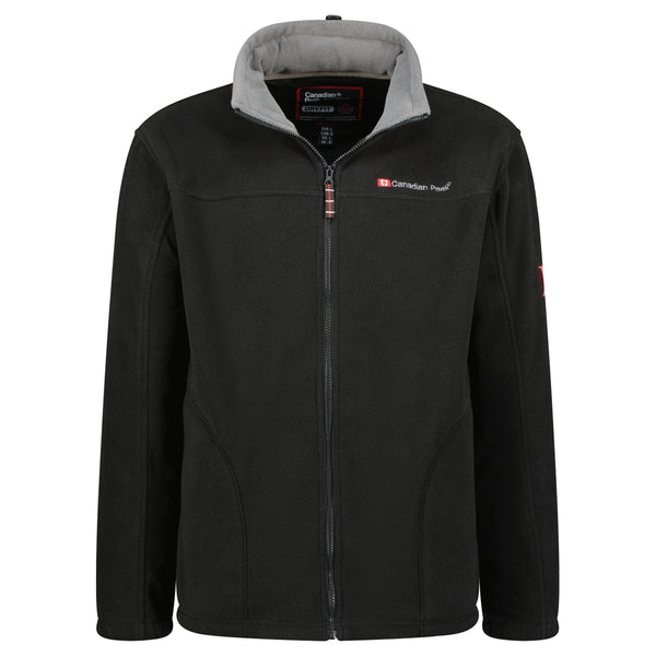 Veste Polaire Homme Pioneer Camp - Chaud, Respirant, Stretch - Col Montant Zip - Pour Randonnée, Sport, Extérieur - 10