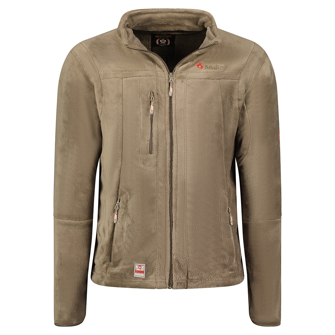 Canadian Peak Uploadeak Men - Polaire Epaisse Homme Chaude Fermeture Zip - Veste Sweats Hiver Chaud Hommes Doux - Sweat Doublure Longues Manches